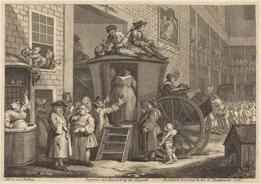 The Stage-coach, or the Country Inn Yard