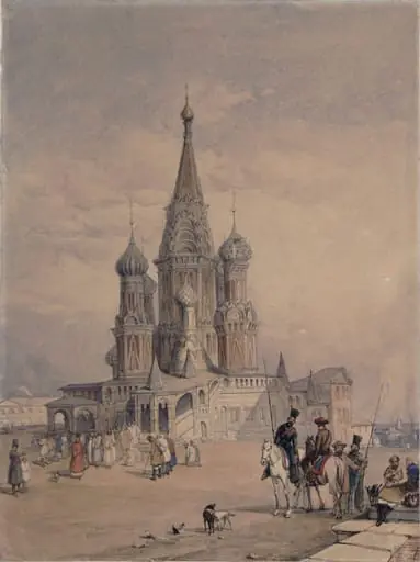 The Cathedral of Vassili Blaggenoi, Moscow