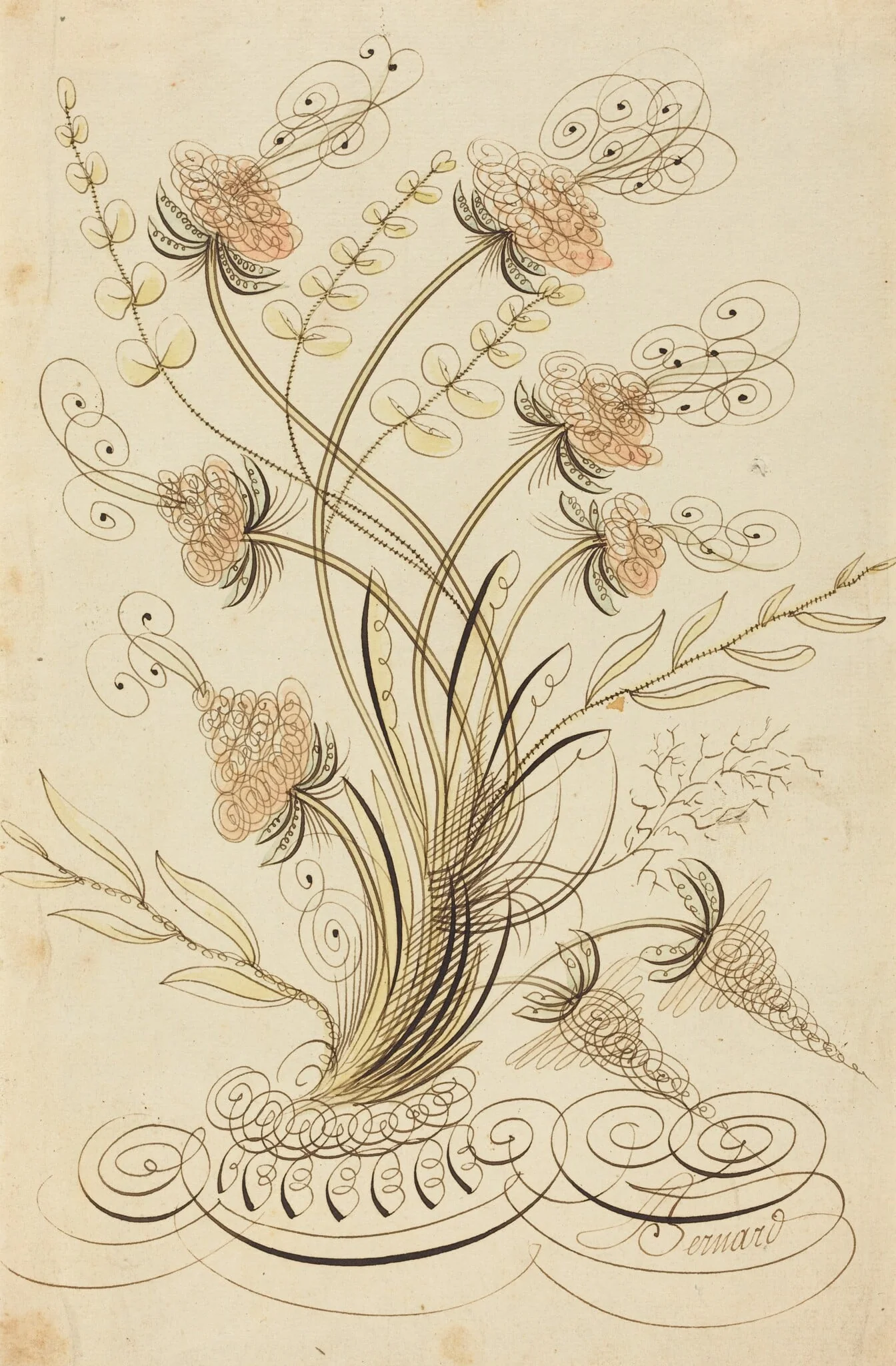 Calligraphic Flowers
