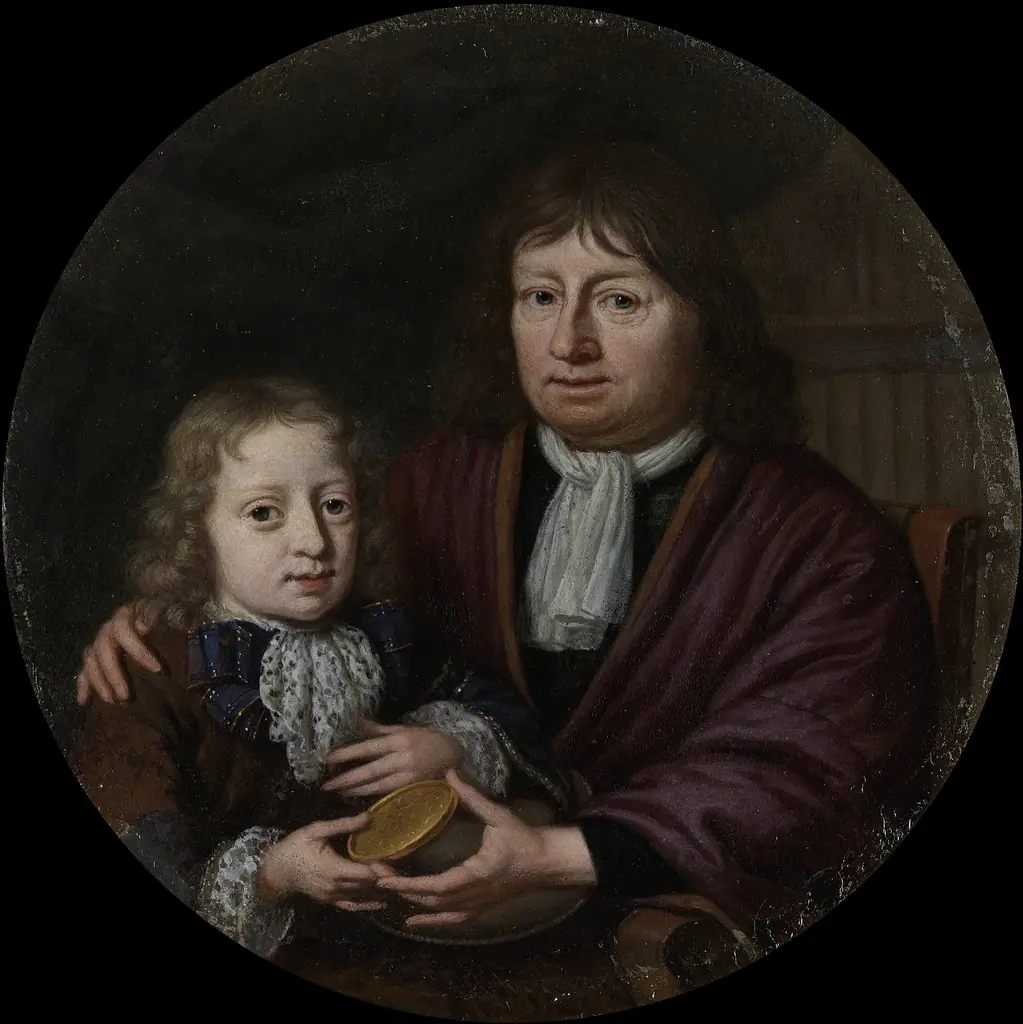Isaac Pontanus Giving a Gold Medal to his Grandson Hendrik van Beek