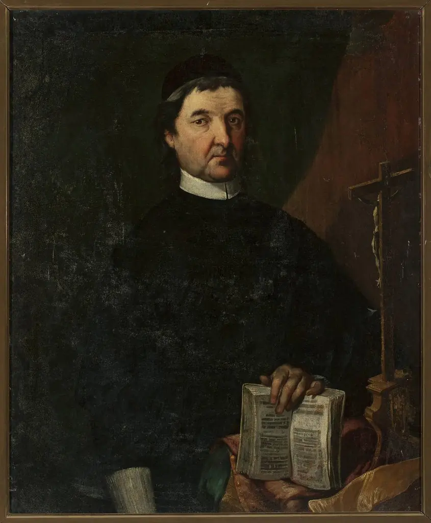 Portrait of a priest (Piarist?)