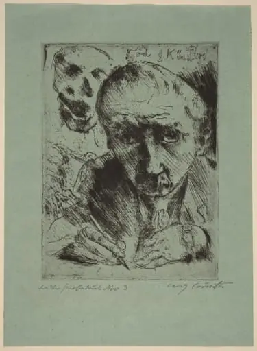 Death and the Artist (Tod und Künstler)