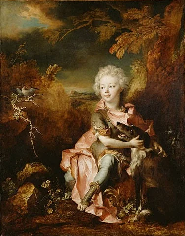 Portrait of a Boy in Fancy Dress, by Nicolas de Largillière, oil, 1710