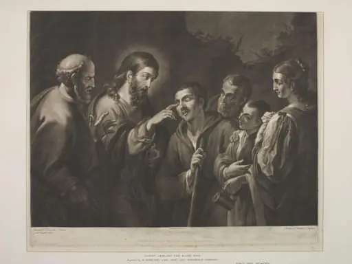 Christ Healing the Blind Man