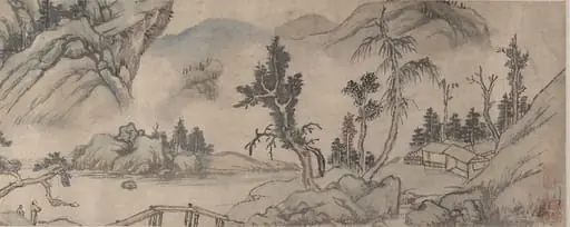 明  莫是龍 書畫  卷|Landscape