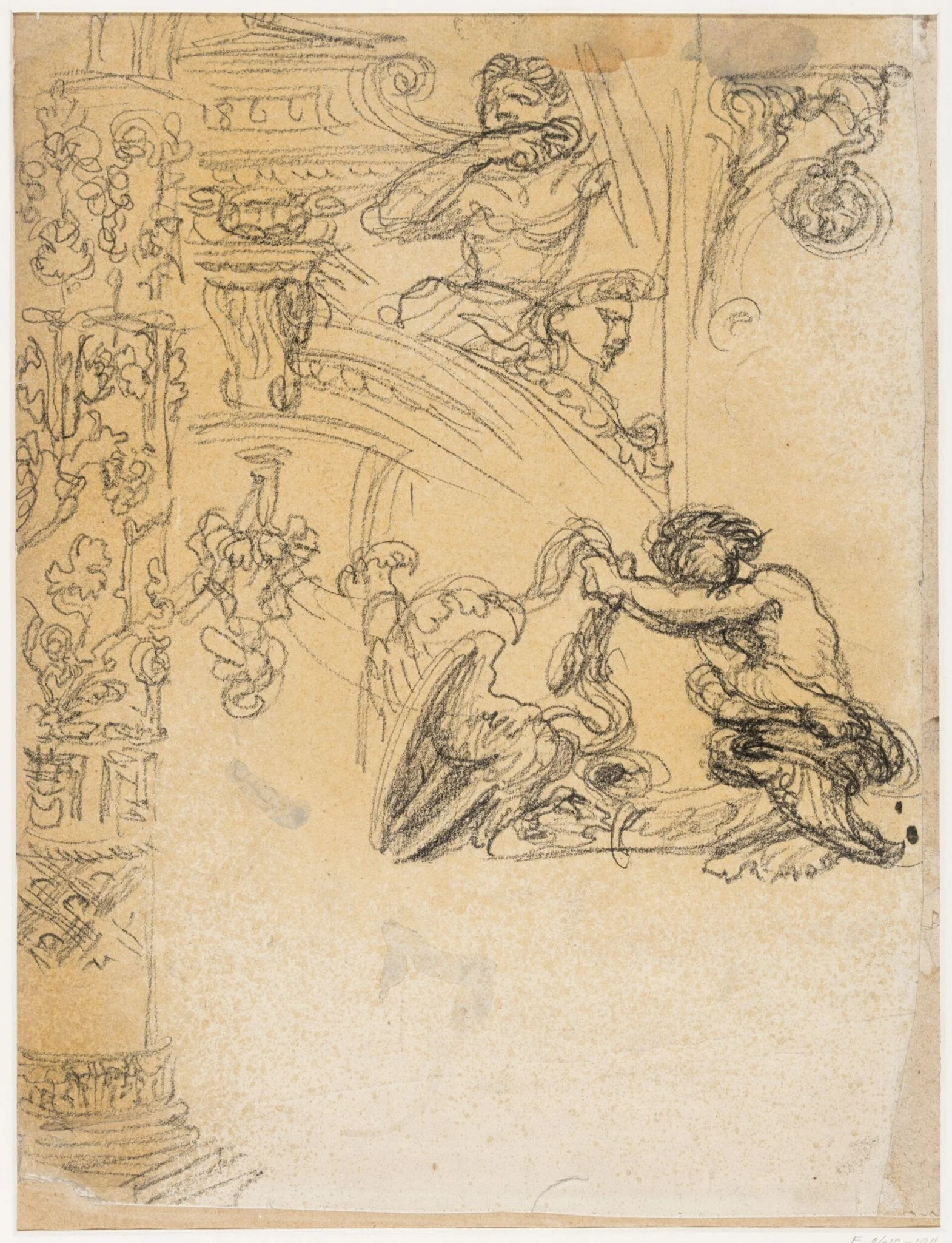 Studies by Alfred Stevens, by Alfred Stevens, 1880