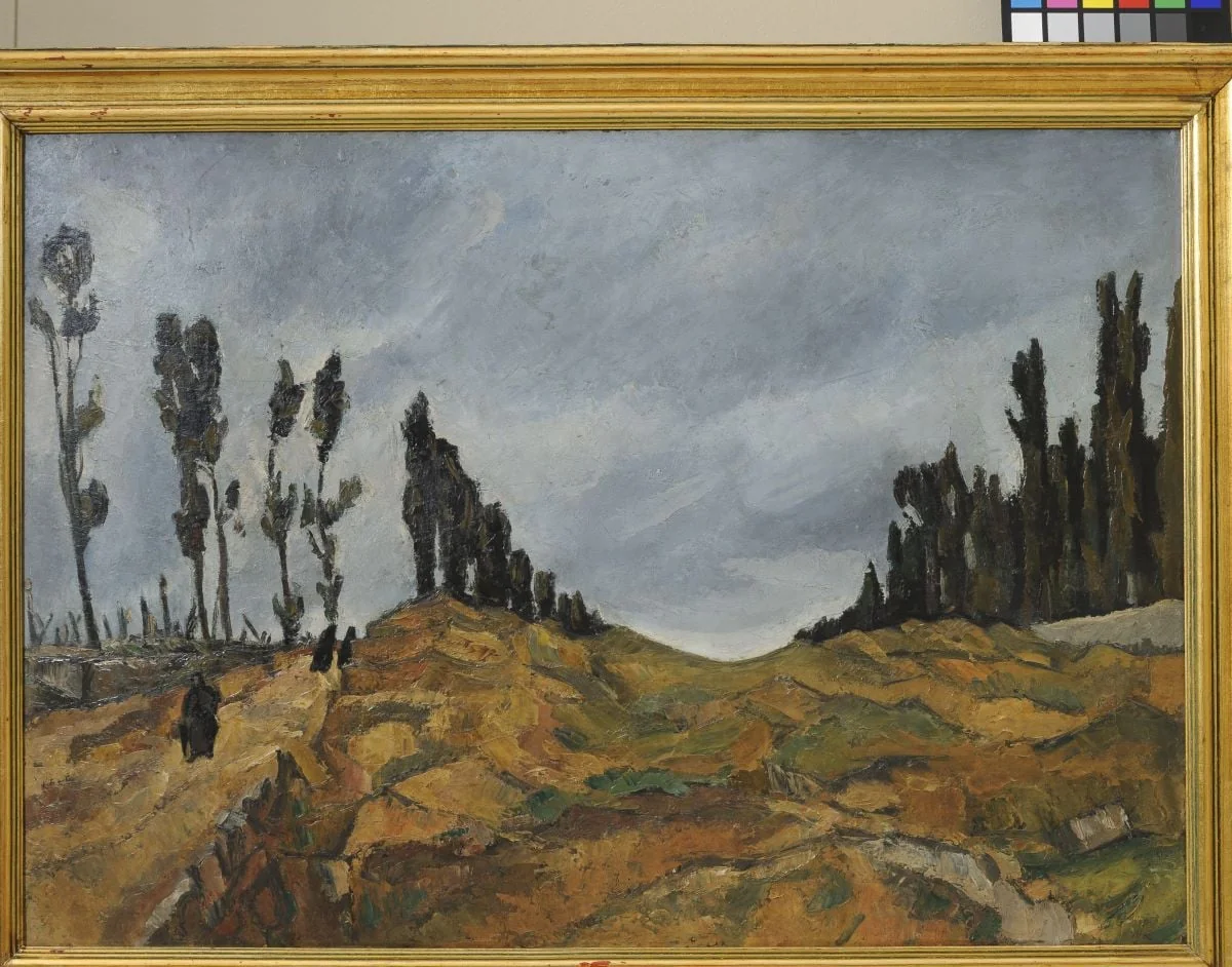 Peisaj din Scutari (Constantinopol), by Iosif Iser, unspecified, 1919