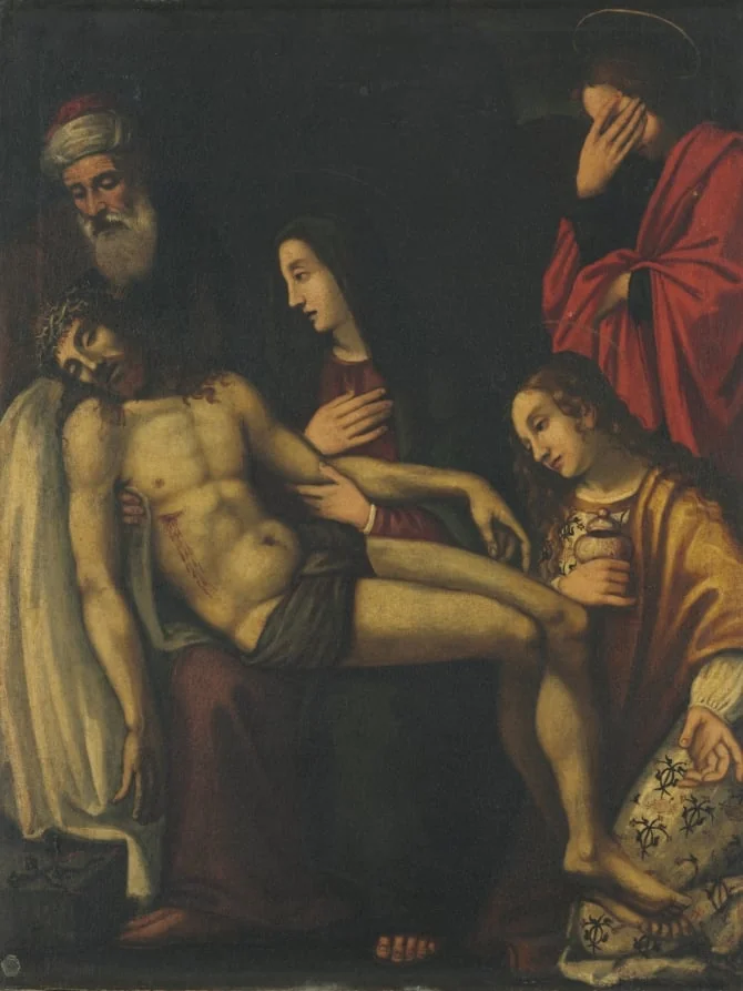 Pietà, by Unknown, unspecified, 1504