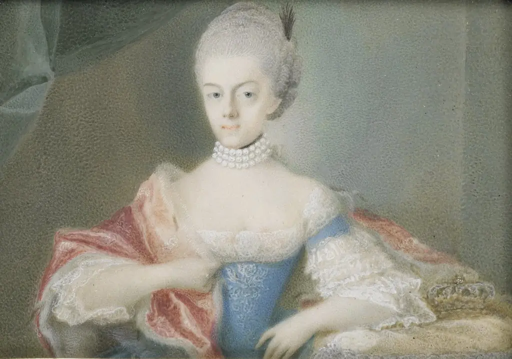 Portrait of waarschijnlijk Wilhelmina van Pruisen (1751-1820)
