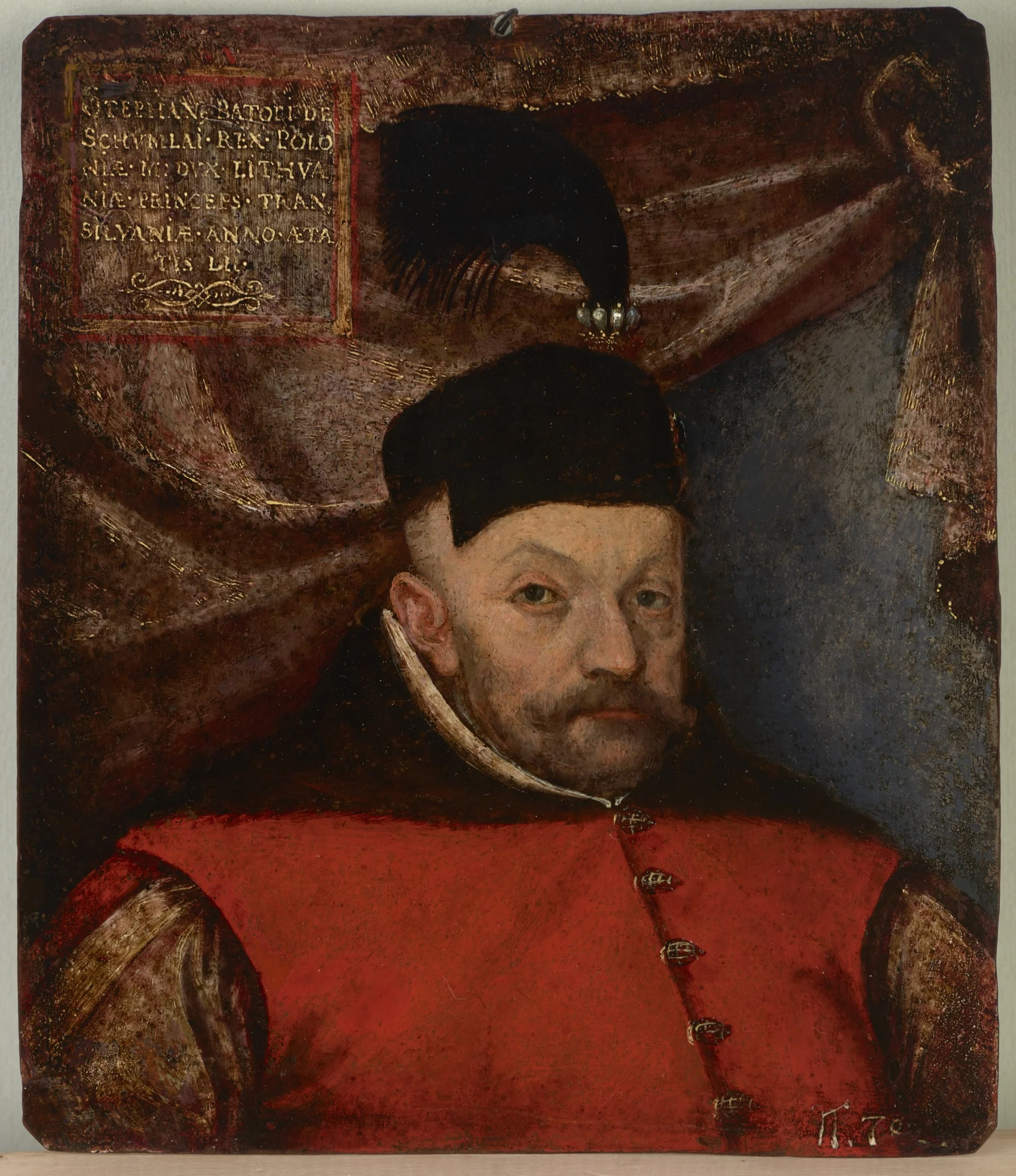 Portret Stefana Batorego (1533-1586), króla Polski, by Martin Kober, unspecified, 1584