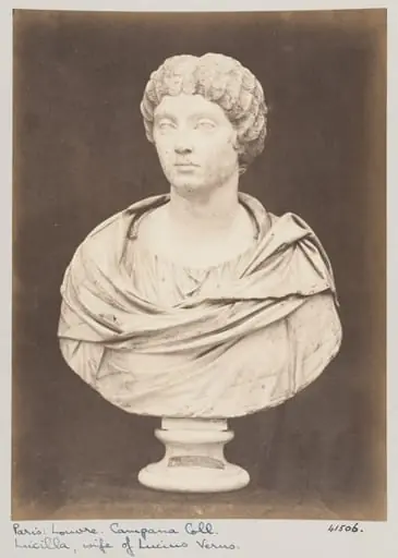 Marble Bust of Lucilla wife of Lucius Verus