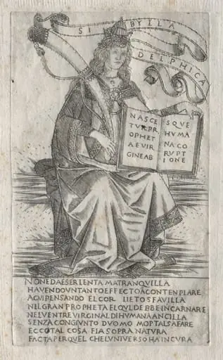 The Sibyls:  The Delphian Sibyl