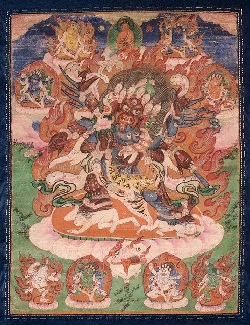 Garuda-Feathered Hayagriva and Consort
