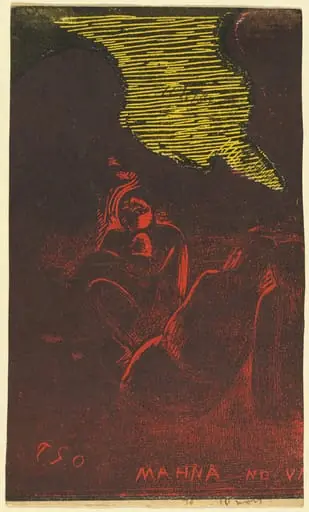 Mahna no Varua Ino (The Demon Speaks) [verso]