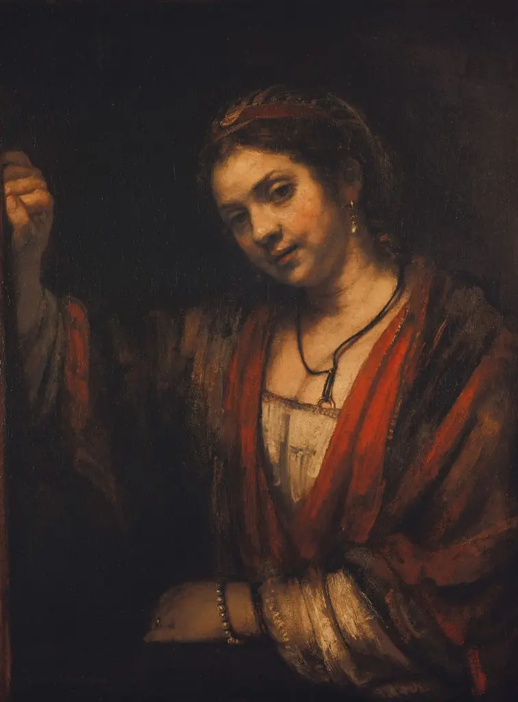Hendrickje Stoffels by a Door