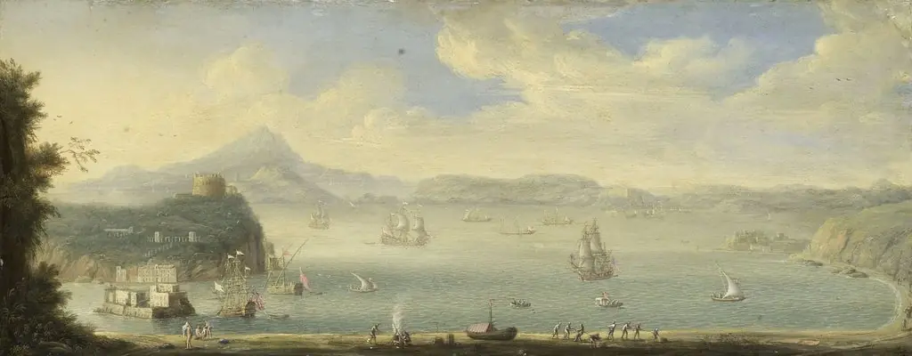 View of the Gulf of Naples