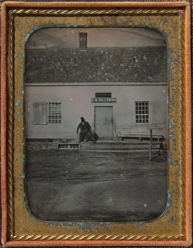 Cyrus B. Hills, Postmaster, Arlington, Vermont