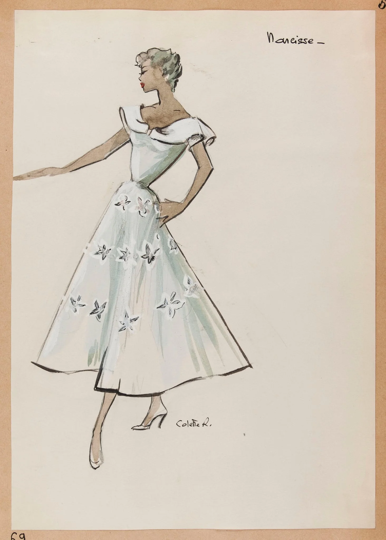 Narcisse, by Carven, 1951