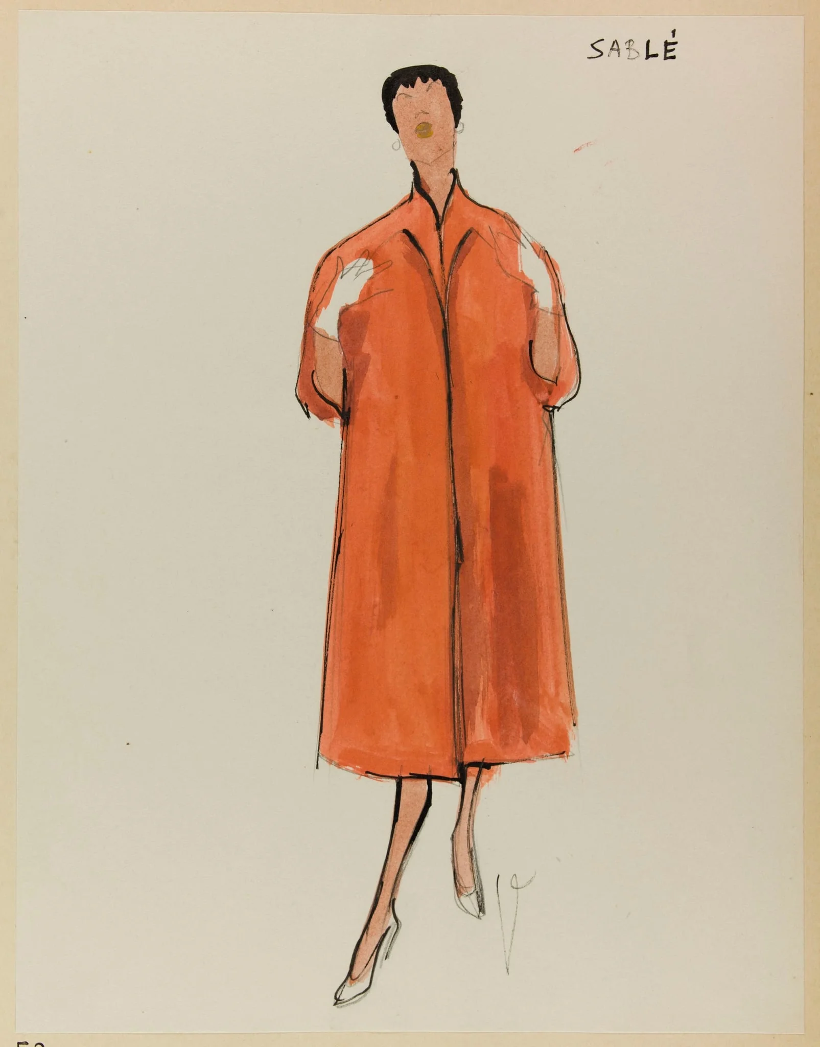 Sablé, by Marie-Louise Carven, 1953