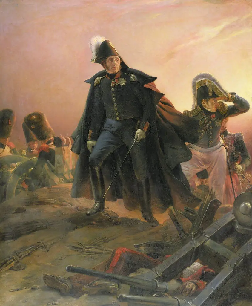 The Duke of Angoulême in the Battle of Trocadero