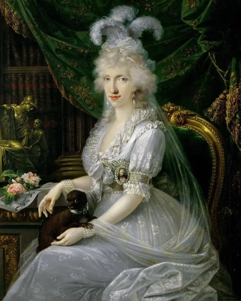 Luisa Maria Amelia Teresa of Naples and Sicily, Princess of Naples and Sicily (1773-1802), Grand Duchess Consort of Tuscany, wife of Archduke Ferdinand III of Tuscany
