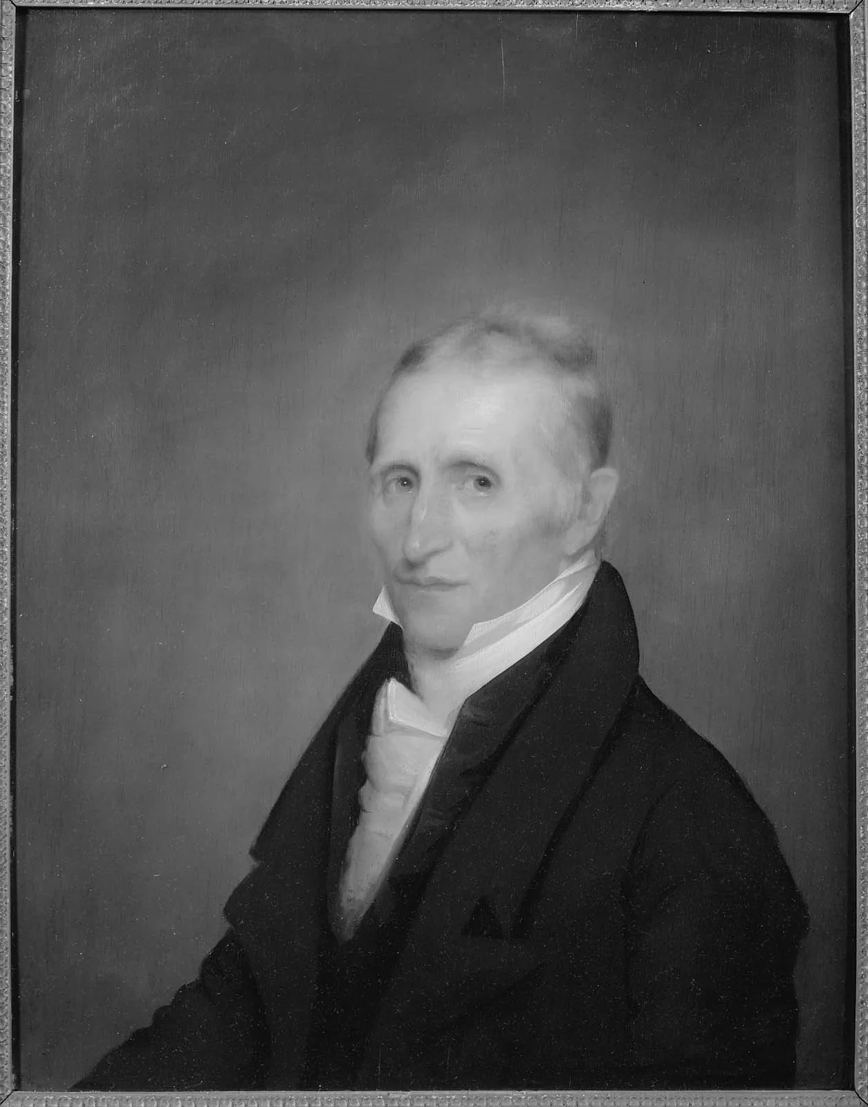 Ebenezer Bliss, by Chester (Charles) Harding, unspecified, 1822