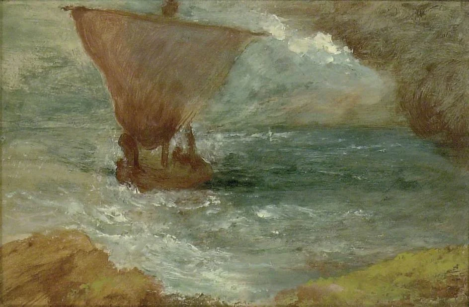 In the Aegean Sea, by Edward Calvert, unspecified, 1849