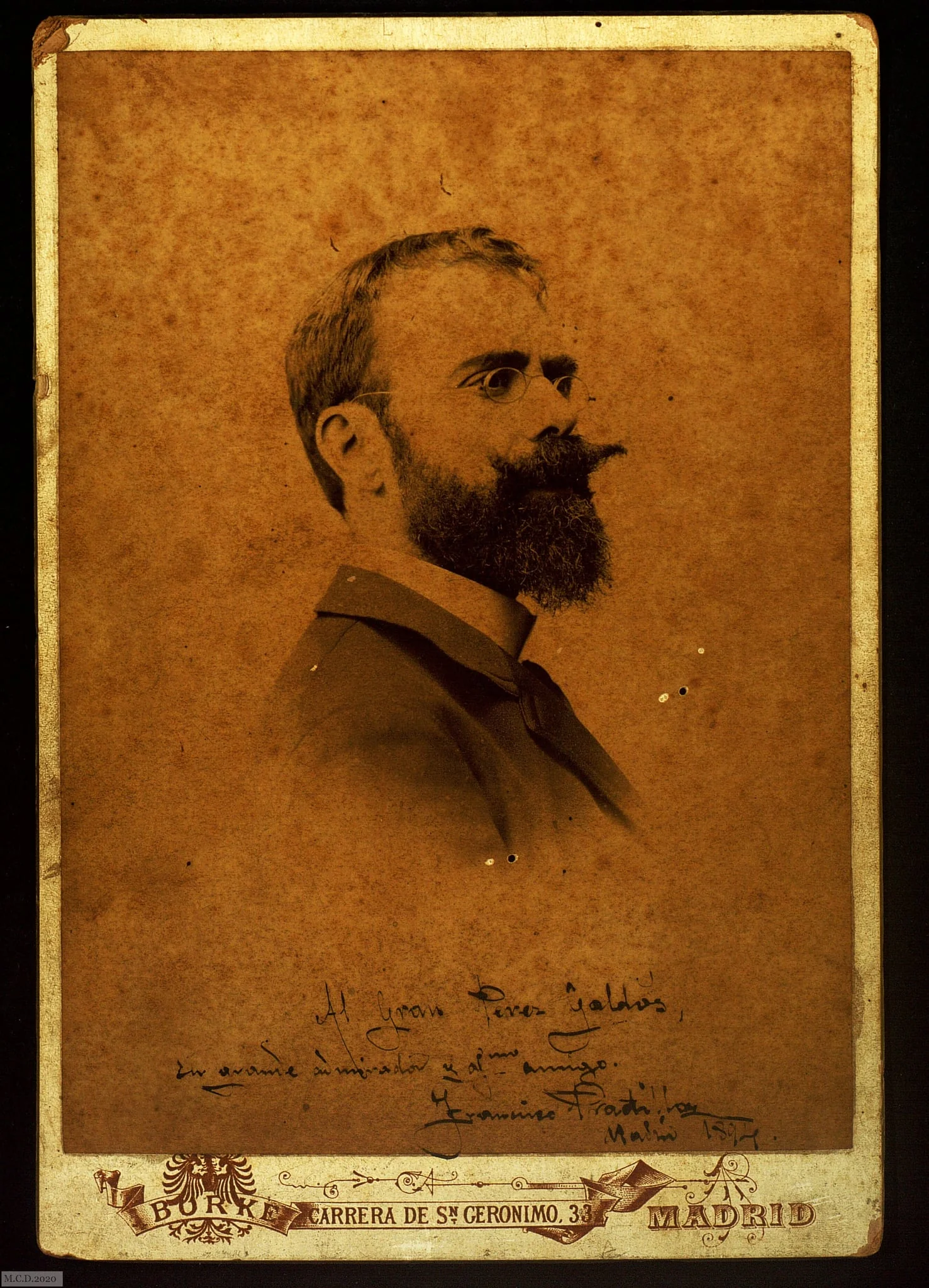 [Francisco Pradilla Ortiz], by Unknown, 1894