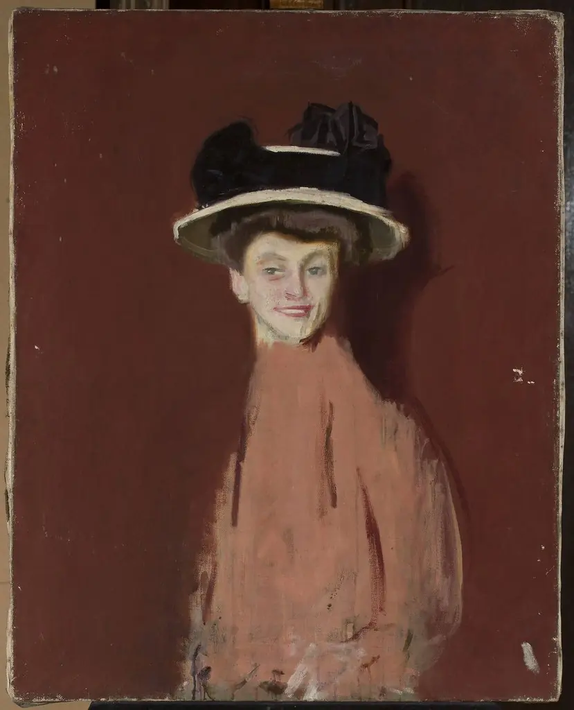 Portrait study of a woman