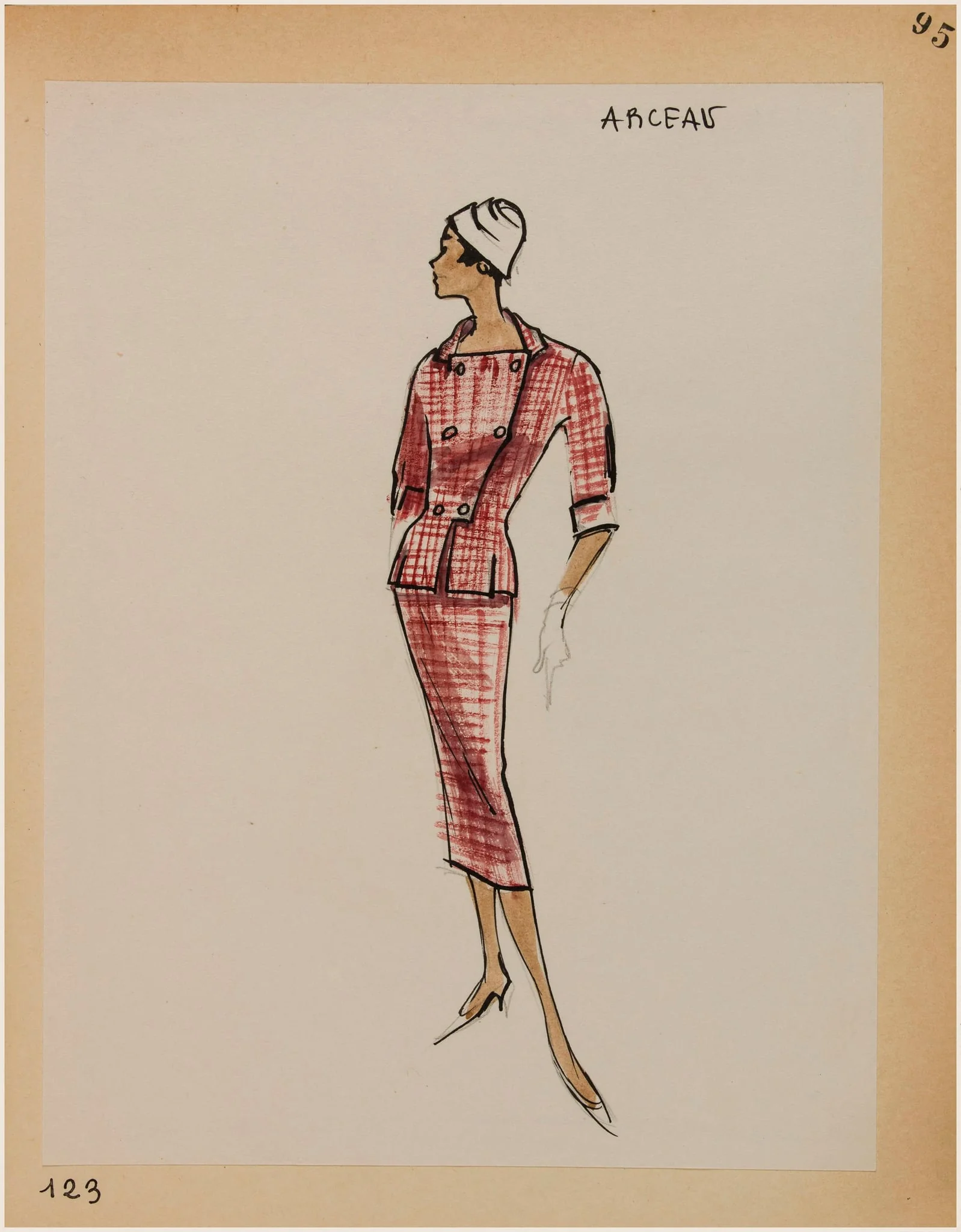 Arceau, by Carven, 1956