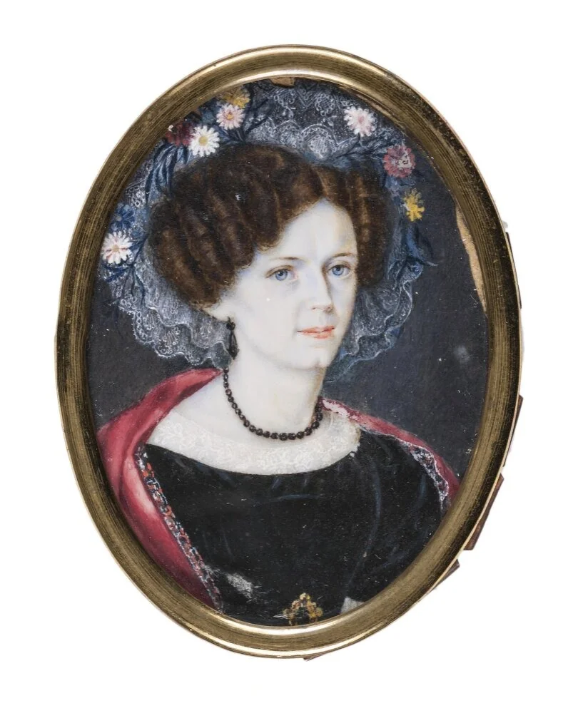 Ulrika Dahlman m. Camitz, Canoness, by Carl Ferdinand Stelzner, unspecified