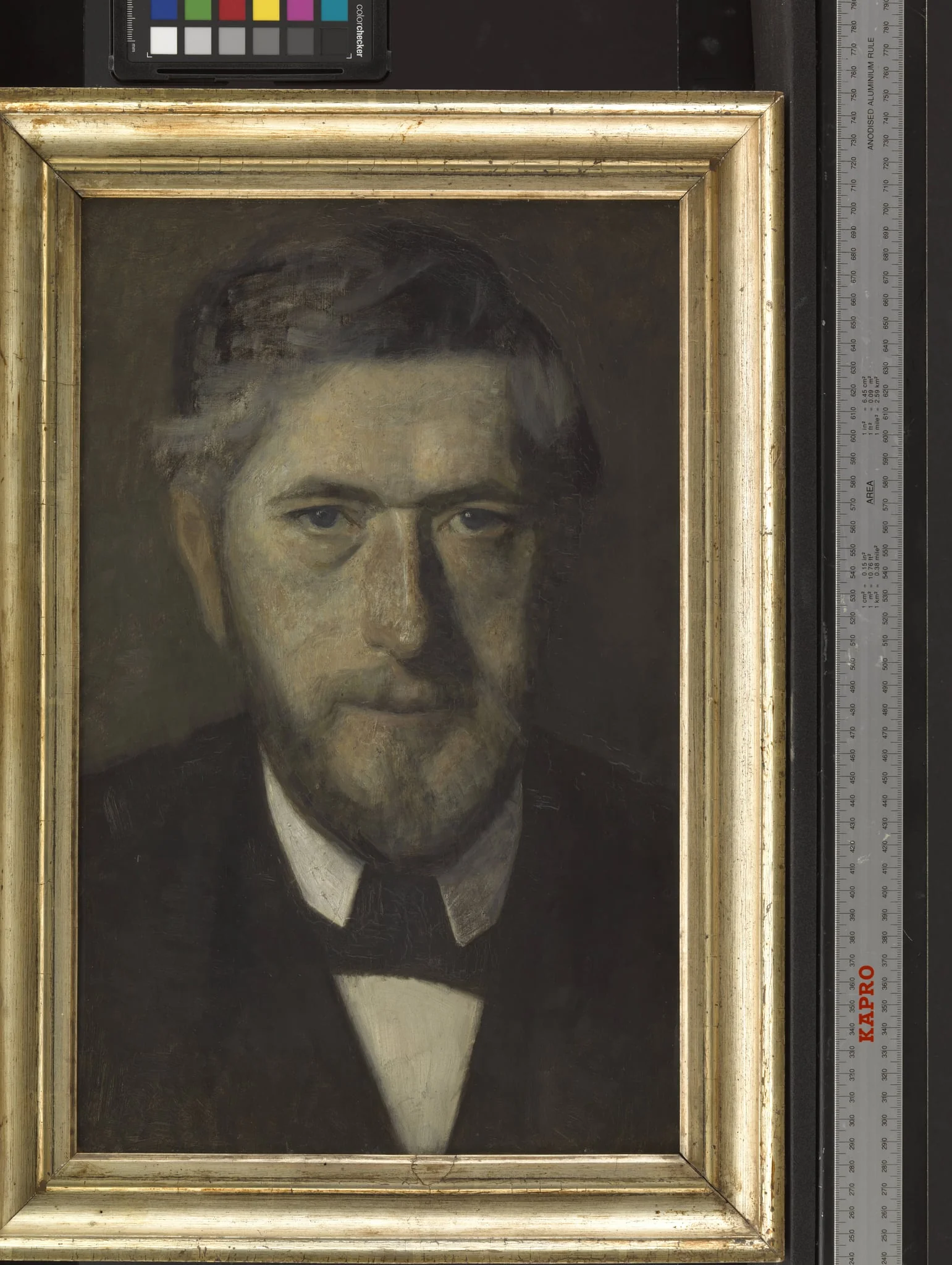 Jens Ferdinand Willumsen. Study for Five Portraits, by Unknown, unspecified, 1901