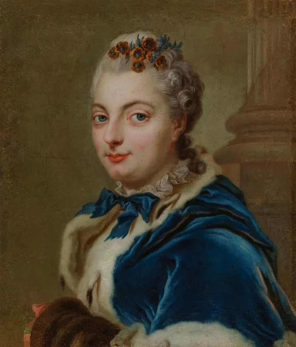 Maria Charlotta Wrangel, by Johan Joachim Streng, unspecified