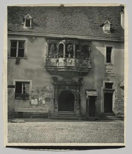 Façade Alsacienne, Corps de Garde à Colmar