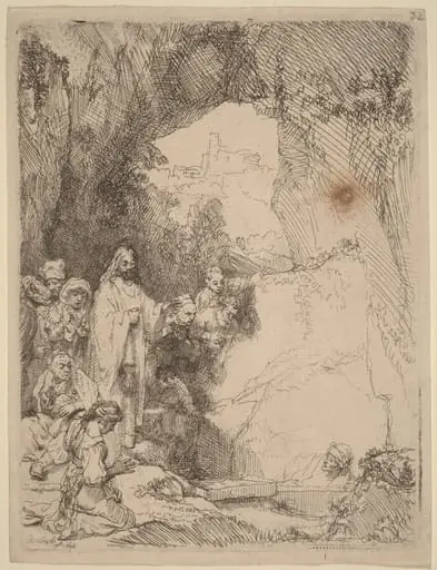 The Raising of Lazarus: Small Plate