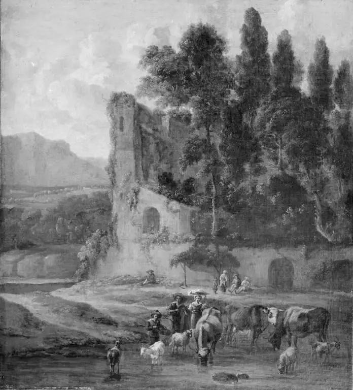 Cattle by a Ford