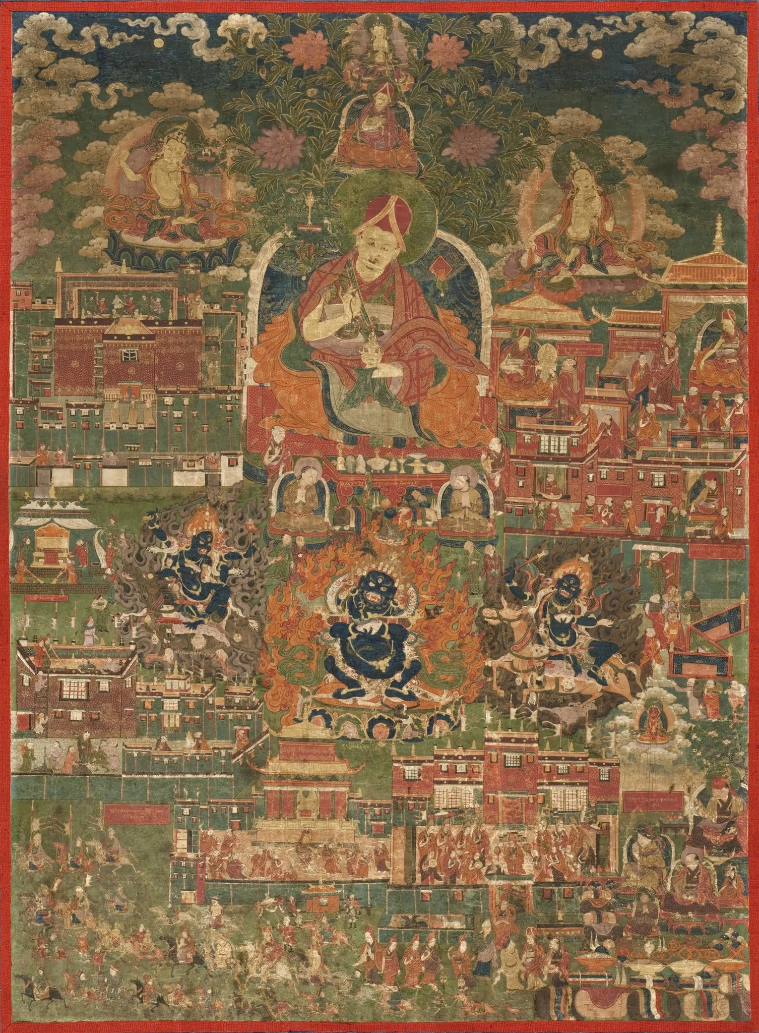 Kunga Tashi and Incidents from His Life (Abbot of Sakya Monastery, 1688-1711)