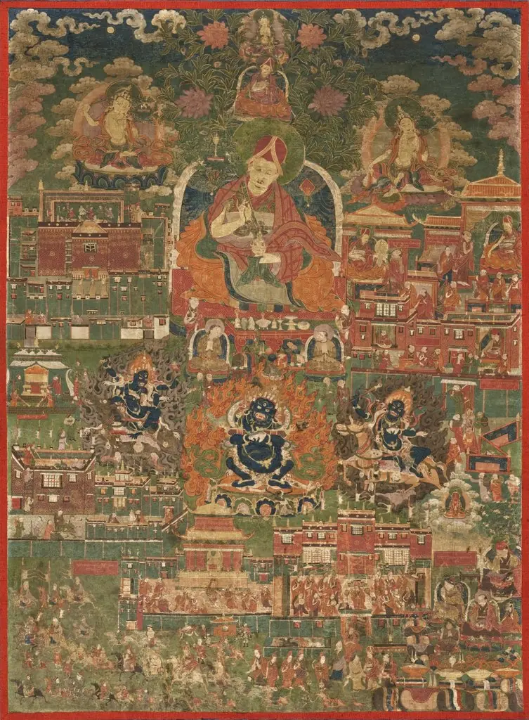 Kunga Tashi and Incidents from His Life (Abbot of Sakya Monastery, 1688-1711)