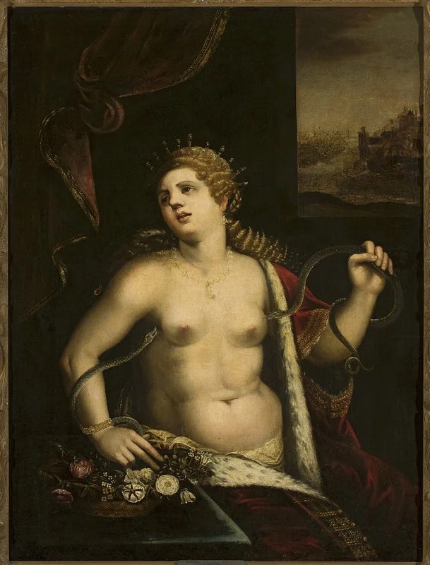 Death of Cleopatra (Plutarch XLIV, 86)