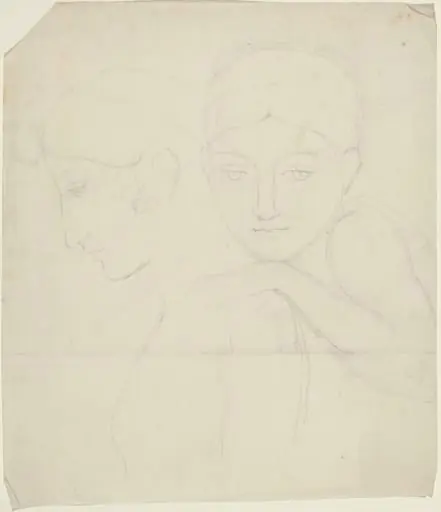 Two Women's Heads