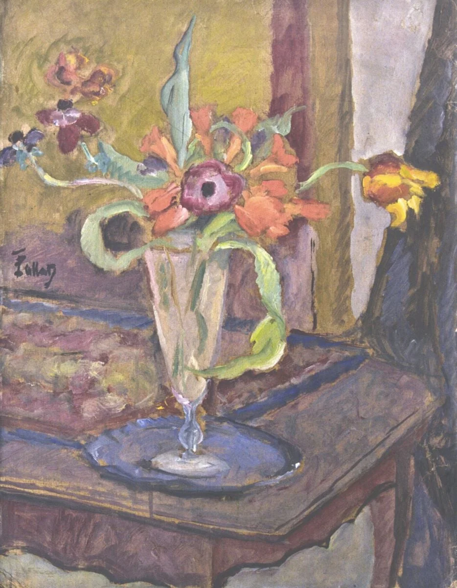Vas cu flori, by Theodor Pallady, unspecified, 1927