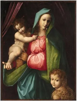 The Virgin and Child with Saint John the Baptist