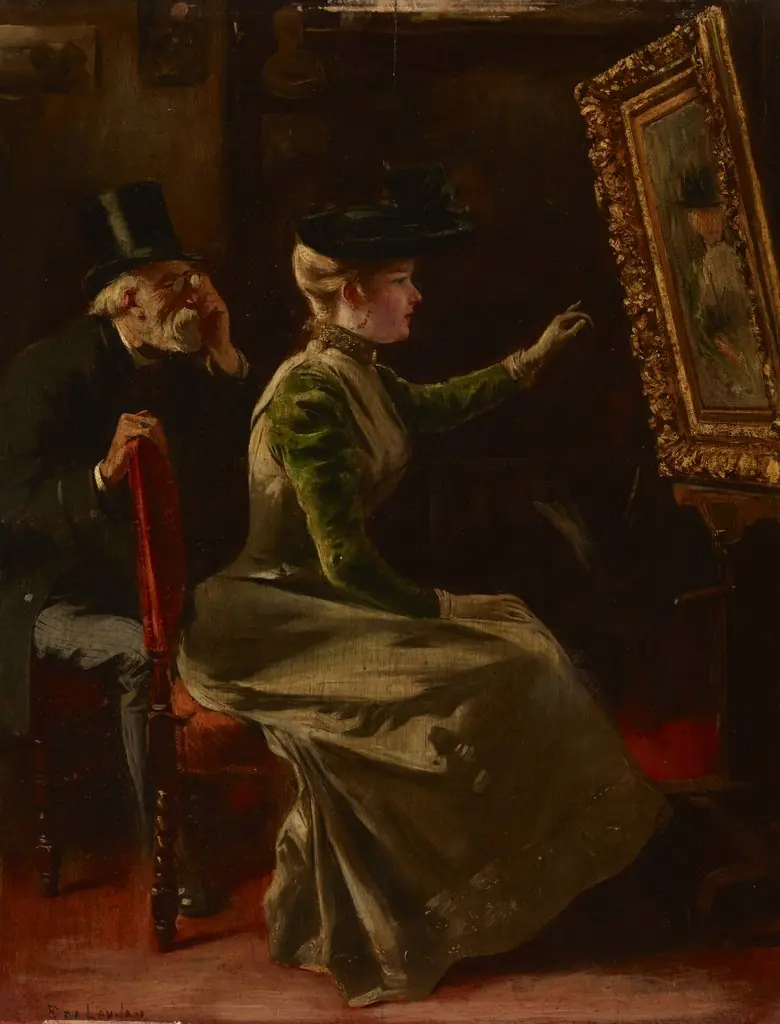 In the Artist's Studio