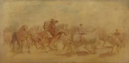 Study for The Horse Fair