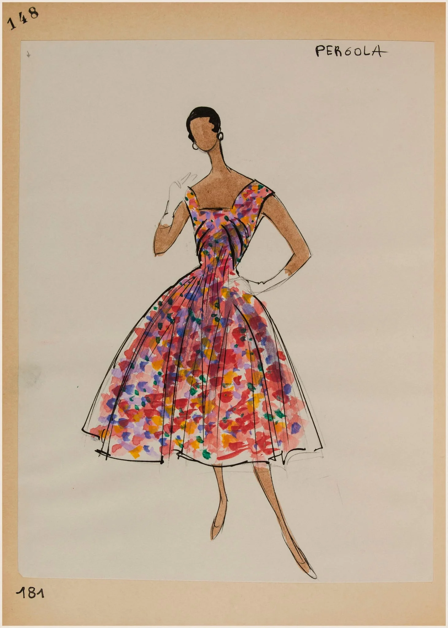 Pergola, by Marie-Louise Carven, 1956