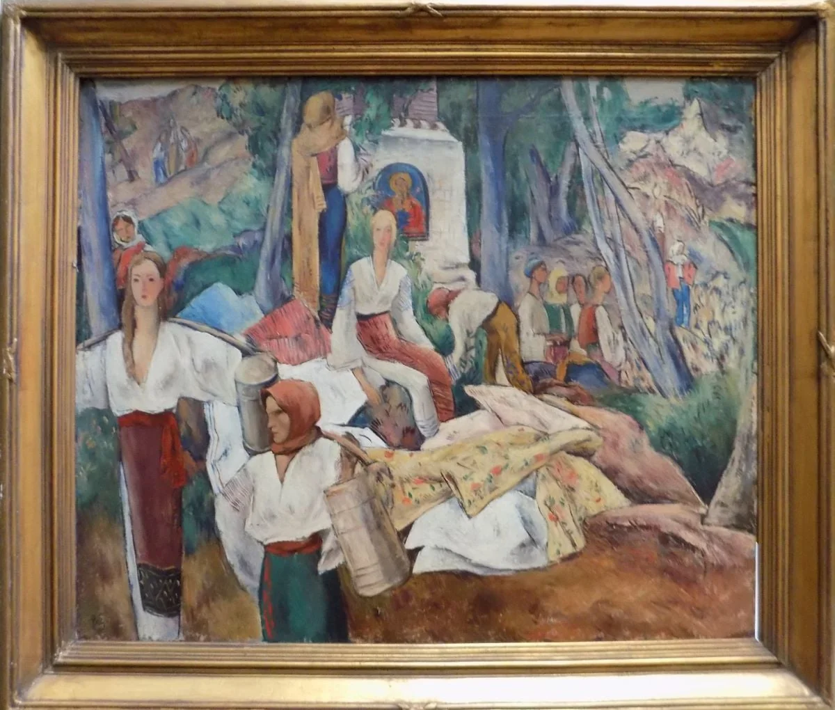 La fântână, by Ion Theodorescu-Sion, 1927