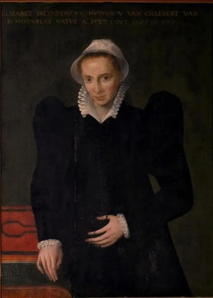 Portrait of Elisabeth Heynderickx, wife of Gilbert van Schoonbeke