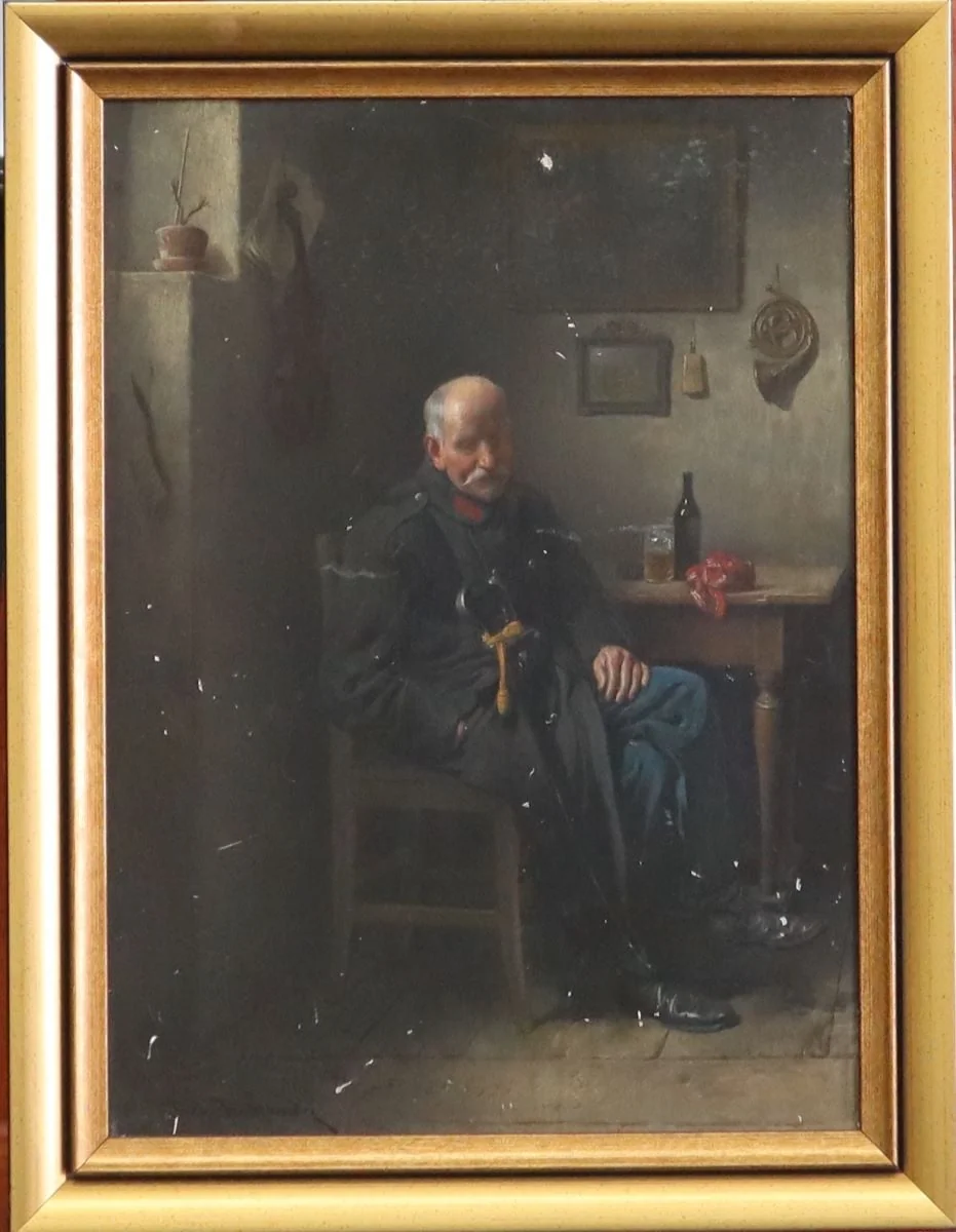 Veteran român din 1877, by Frederik Friedländer, unspecified