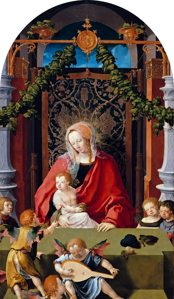 Virgin and Child with Angels