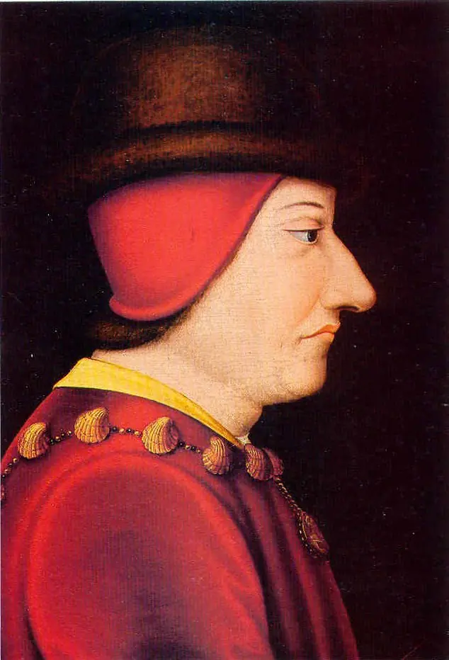 Portrait of Louis XI